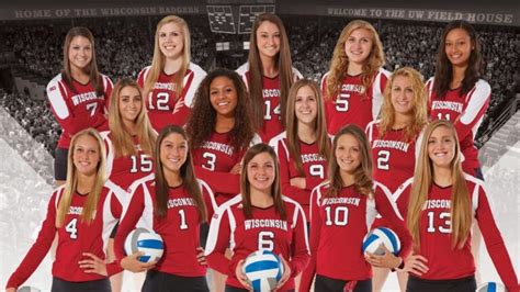 wisconsin volleyball team pictures uncensored|Private photos of UW volleyball players shared